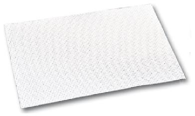 INDIVIDUAL 43X29CM BRANCO LATONADO